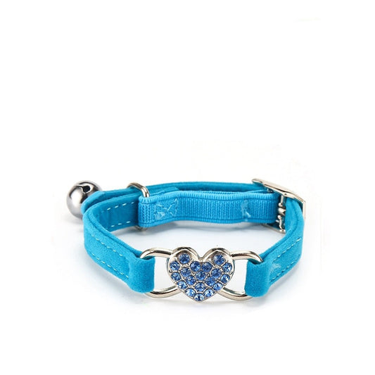 Velvet Kitty Collar