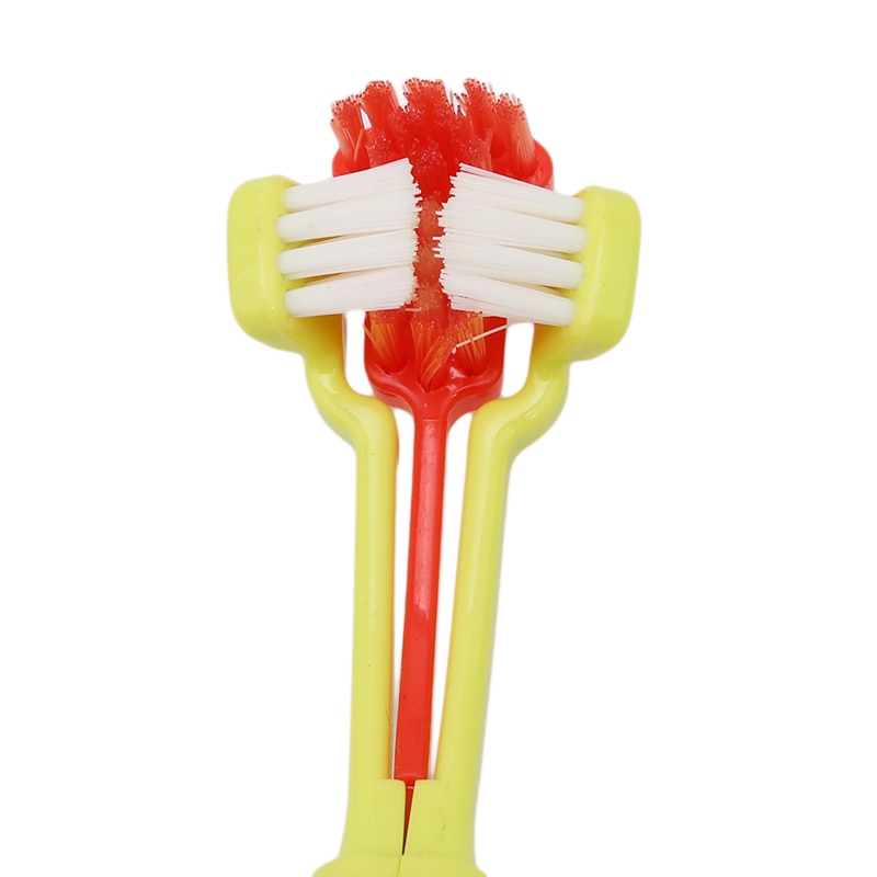 Three-Sided Toothbrush
