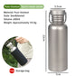 Portable Titanium Water Bottle