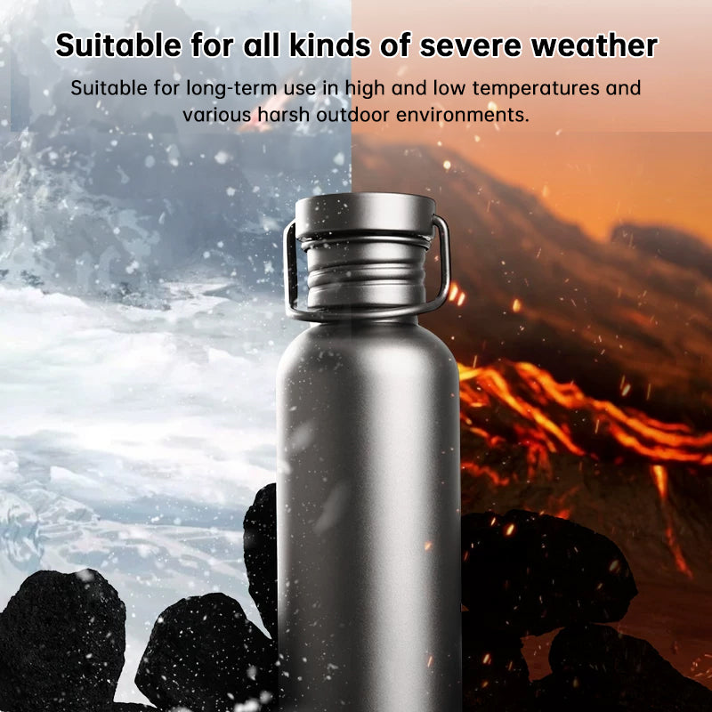 Portable Titanium Water Bottle