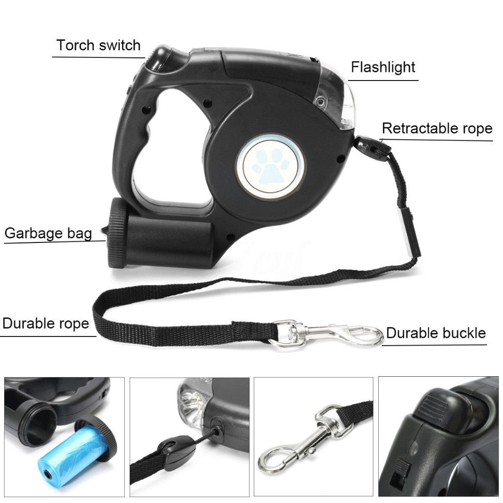 Retractable LED Leash