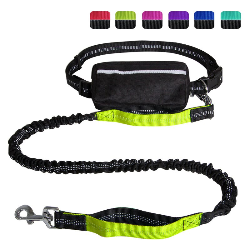 Reflective Waste Pouch w Leash