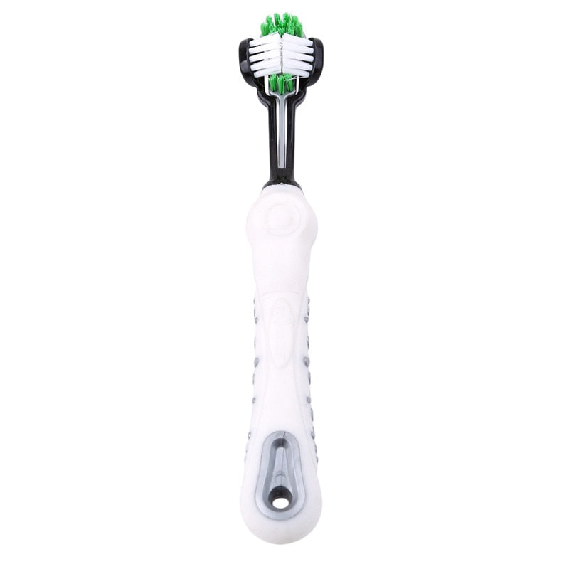 Three-Sided Toothbrush