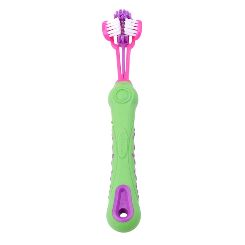 Three-Sided Toothbrush